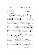 télécharger la partition d'accordéon Vive Strasbourg (1er + 2ème Accordéon) (Orchestration) (Marche) au format PDF