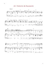 descargar la partitura para acordeón Histoire de faussaire (Pop) en formato PDF