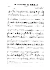télécharger la partition d'accordéon La sérénade de Schubert (Boléro) (Partie : Orgue ou Trio d'Accordéons) au format PDF