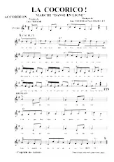 download the accordion score La Cocorico (Danse en ligne) (Marche) in PDF format