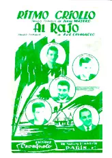 télécharger la partition d'accordéon Al Rajo (Orchestration) (Tango Typique) au format PDF