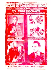 télécharger la partition d'accordéon Ici Strasbourg (Arrangement : Jules Mayer) (Orchestration Complète) (Marche) au format PDF