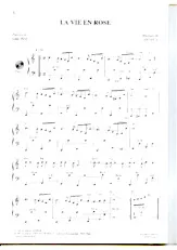 descargar la partitura para acordeón La vie en rose (Slow) en formato PDF