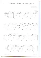 download the accordion score Le ciel le soleil et la mer (Slow) in PDF format