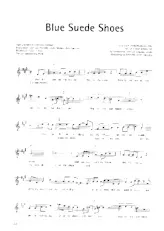 télécharger la partition d'accordéon Blue Suede Shoes (Chant : Elvis Presley / John Lennon) au format PDF