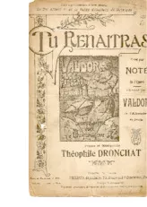télécharger la partition d'accordéon Tu renaîtras (Cantique à la Sainte Belgique) (Chant : Valdor) au format PDF