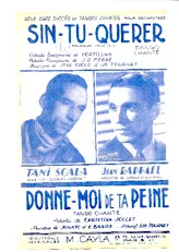 download the accordion score Sin tu querer (Pourquoi veux tu) (Tango Chanté) in PDF format