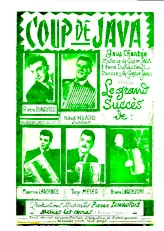 download the accordion score Coup d' java in PDF format