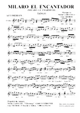 télécharger la partition d'accordéon Milaro el encantador (Milaro le charmeur) (Tango) au format PDF