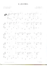 descargar la partitura para acordeón La Bamba (Traditionnel Mexicain) en formato PDF