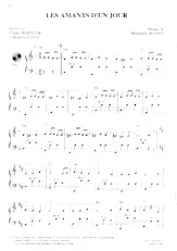 télécharger la partition d'accordéon Les amants d'un jour (Chant : Edith Piaf) (Valse) au format PDF
