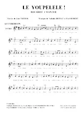 descargar la partitura para acordeón Le youpélélé (Bourrée Chantée) en formato PDF