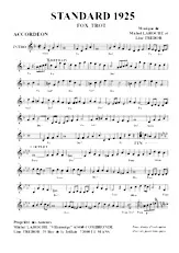 télécharger la partition d'accordéon Standard 1925 (Fox Trot) au format PDF