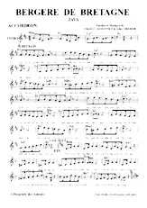 scarica la spartito per fisarmonica Bergère de Bretagne (Java) in formato PDF