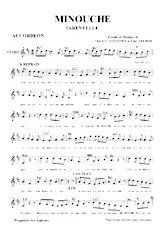 descargar la partitura para acordeón Minouche (Tarentelle) en formato PDF