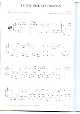 scarica la spartito per fisarmonica Le bal de l'accordéon (Marche) in formato PDF