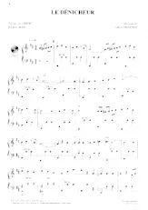 télécharger la partition d'accordéon Le dénicheur (Chant : Georgette Plana / Lucienne Delyle) (Valse) au format PDF