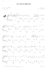 descargar la partitura para acordeón Le dénicheur (Chant : Georgette Plana / Lucienne Delyle) (Valse) en formato PDF