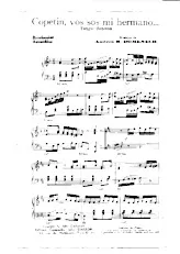 télécharger la partition d'accordéon Copetin vos sos mi hermano (Orchestration Complète) (Tango Chanté) au format PDF