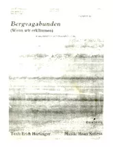 télécharger la partition d'accordéon Bergvagabunden (Wenn wir erklimmen) (Arrangement : Albert Brunner) au format PDF
