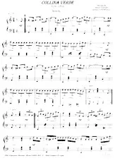 descargar la partitura para acordeón Collina verde (Verte colline) (Mazurka) en formato PDF