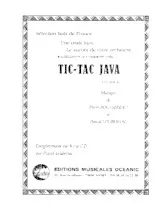 download the accordion score Tic Tac Java in PDF format