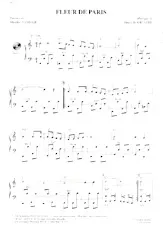 descargar la partitura para acordeón Fleur de Paris (Chant : Maurice Chevalier) (Marche) en formato PDF