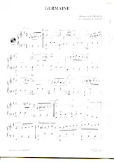 télécharger la partition d'accordéon Germaine (Arrangement : Alfaro) (Valse) au format PDF