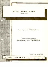 scarica la spartito per fisarmonica Non Non Non (No No No) in formato PDF