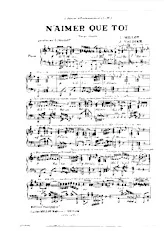 scarica la spartito per fisarmonica N'aimer que toi (Tango Chanté) in formato PDF
