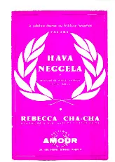 descargar la partitura para acordeón Hava Neggela + Rebecca Cha Cha (Tiré du Folklore Israëlien) (Cha Cha + Boléro Cha Cha) en formato PDF
