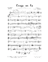 download the accordion score Conga en Fa in PDF format