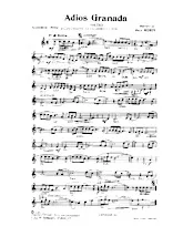 descargar la partitura para acordeón Adios Granada (Boléro) en formato PDF