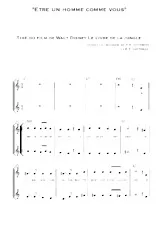 télécharger la partition d'accordéon Etre un homme comme vous (Tiré du Film de Walt Disney : Le livre de la jungle) au format PDF