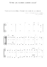 descargar la partitura para acordeón Etre un homme comme vous (Tiré du Film de Walt Disney : Le livre de la jungle) en formato PDF