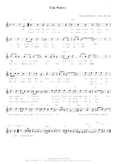 download the accordion score I'm sorry (Chant : Brenda Lee) in PDF format