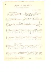 descargar la partitura para acordeón Inno di Mameli (Il canto degli Italiani) en formato PDF