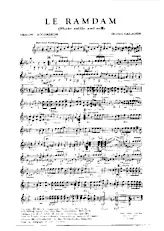 télécharger la partition d'accordéon Le Ramdam (Shake rattle and roll) (Du Film : How to be very popular) (Orchestration Complète) (Bounce) au format PDF