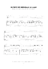 download the accordion score Au pays des merveilles de Juliet in PDF format