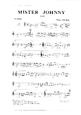 télécharger la partition d'accordéon Mister Johnny (Orchestration) (Slow) au format PDF