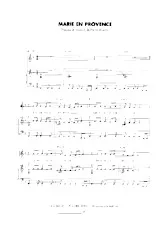 scarica la spartito per fisarmonica Marie en Provence (Pop) in formato PDF