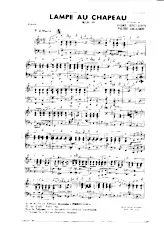 télécharger la partition d'accordéon Lampe au chapeau (Orchestration) (Marche) au format PDF