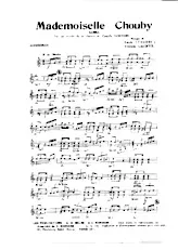 download the accordion score Mademoiselle Chouby (Sur les motifs de la chanson de : Camille Norvers) (Orchestration) (Samba) in PDF format