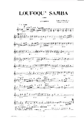 download the accordion score Loufoqu' Samba (Sur les motifs de la chanson de : Camille Norvers)  (Orchestration) in PDF format