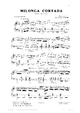 scarica la spartito per fisarmonica Milonga Cortada (Tango) in formato PDF