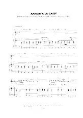 descargar la partitura para acordeón Joujou à la casse (Pop)  en formato PDF