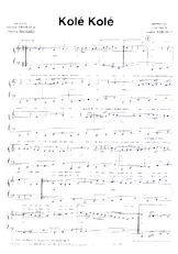 download the accordion score Kolé Kolé (Rumba) in PDF format