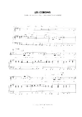 descargar la partitura para acordeón Les corons (Pop) en formato PDF