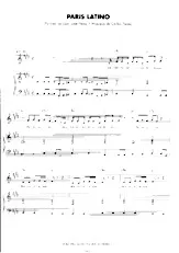 télécharger la partition d'accordéon Paris Latino (Chant : Bandolero) (Disco) au format PDF