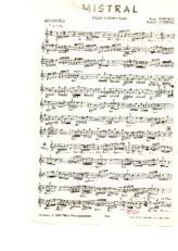 scarica la spartito per fisarmonica Mistral (Polka Acrobatique) in formato PDF
